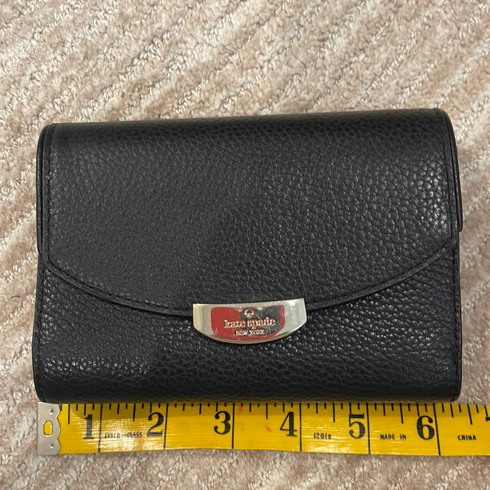 Kate Spade Black Leather Wallet